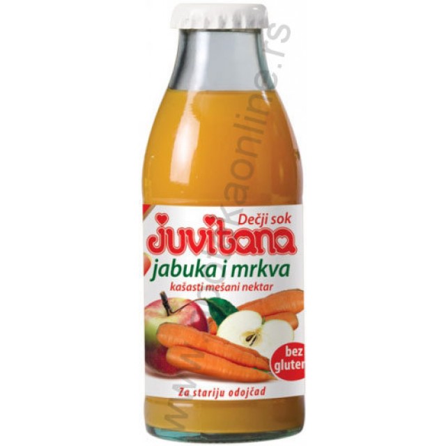 JUVITANA JUICE of APPLES and CARROTS 125 ml